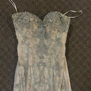 Light Pink & Ivory Gown